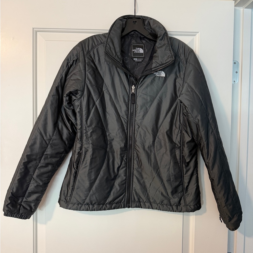 The North Face Women’s Black Floral Lined Jacket. Size: M